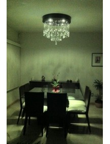 CandiL Cuadrado Gotas Cristal 